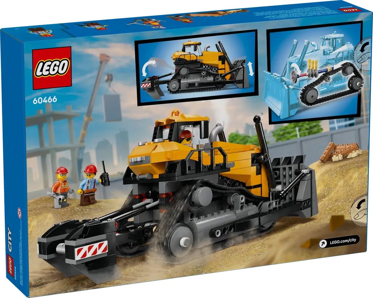 LEGO City Yellow Bulldozer