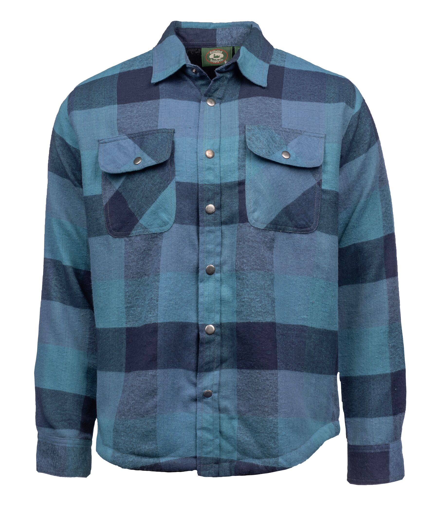 Men's Insulated Flannel Shirt Jacket