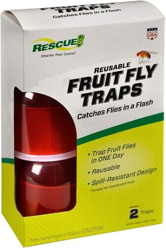 Reusable Fruit Fly Trap - 2-Pack