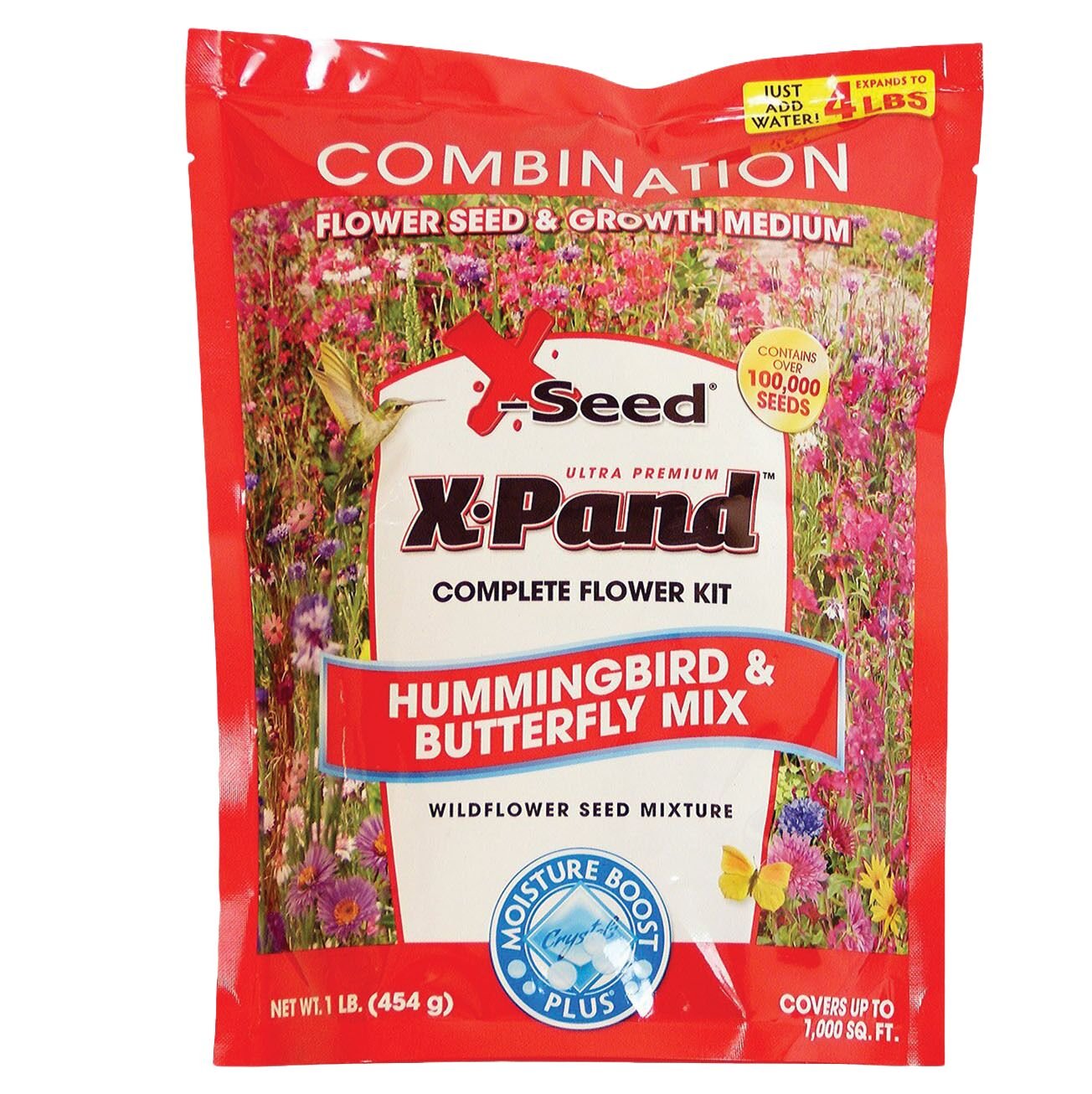 X-Seed X-Pand Hummingbird & Butterfly Wildflower Kit - 1 Lb