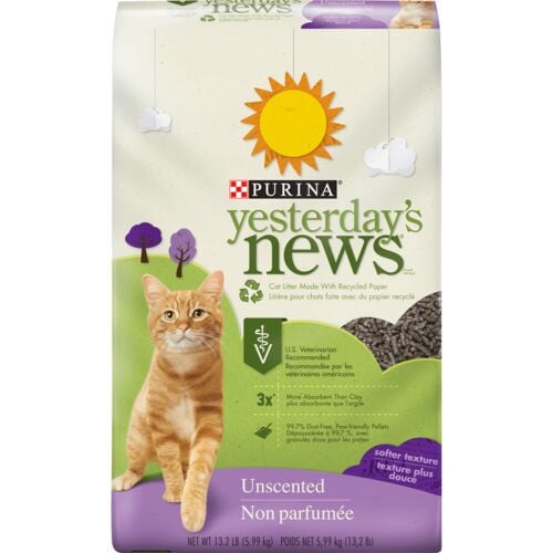 Yesterday's News Soft Texture Cat Litter - 13.2 lb