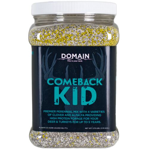 Domain Outdoor Comeback Kid Food Plot Seed - 1/2 Acre