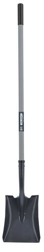 Fiberglass Handle Square Point Shovel