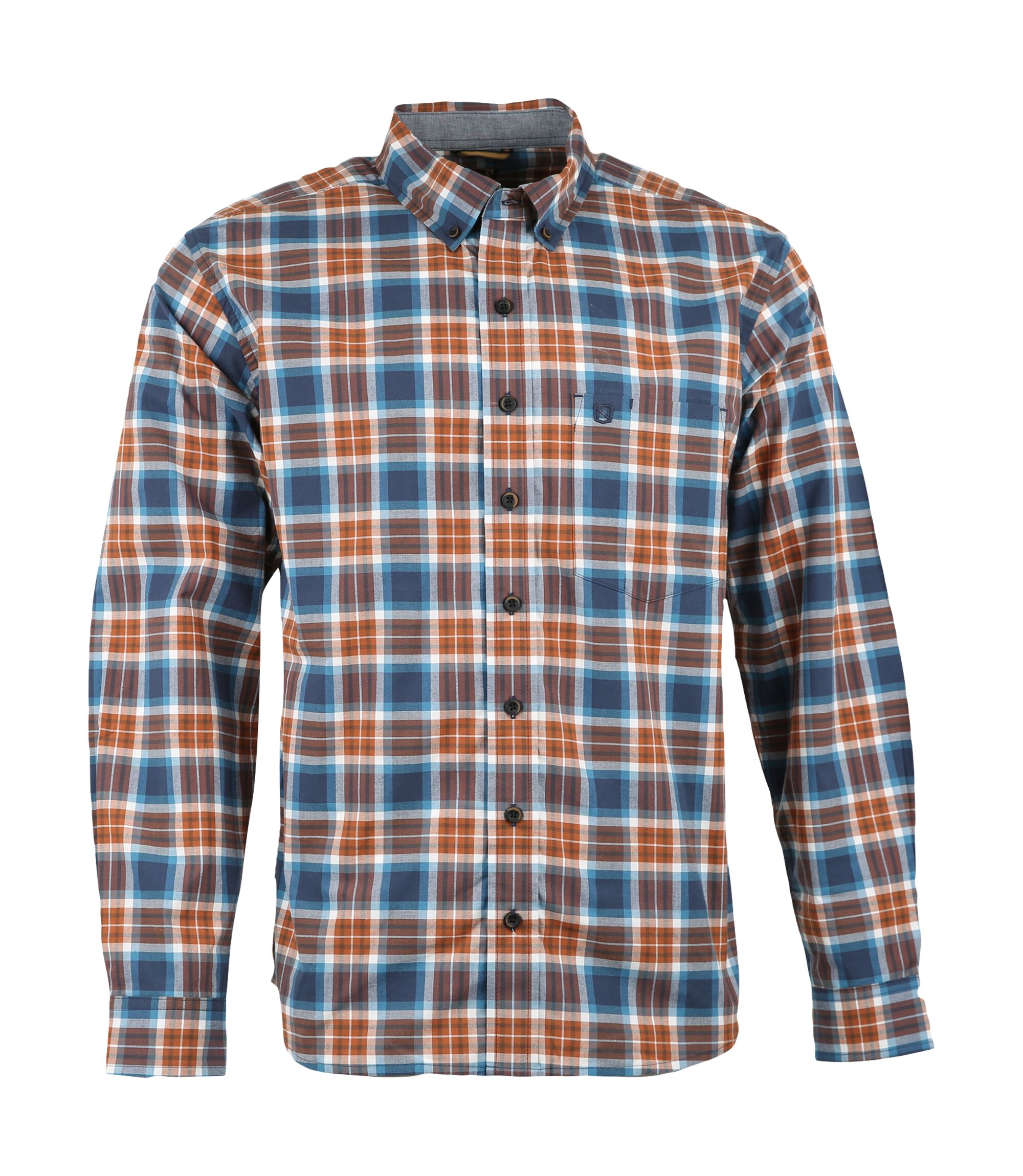 Men's FullFlexx Button Front Long Sleeve Shirt
