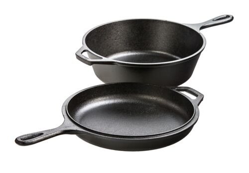 Cast Iron 3 Qt Pre-seasoned Combo Cooker