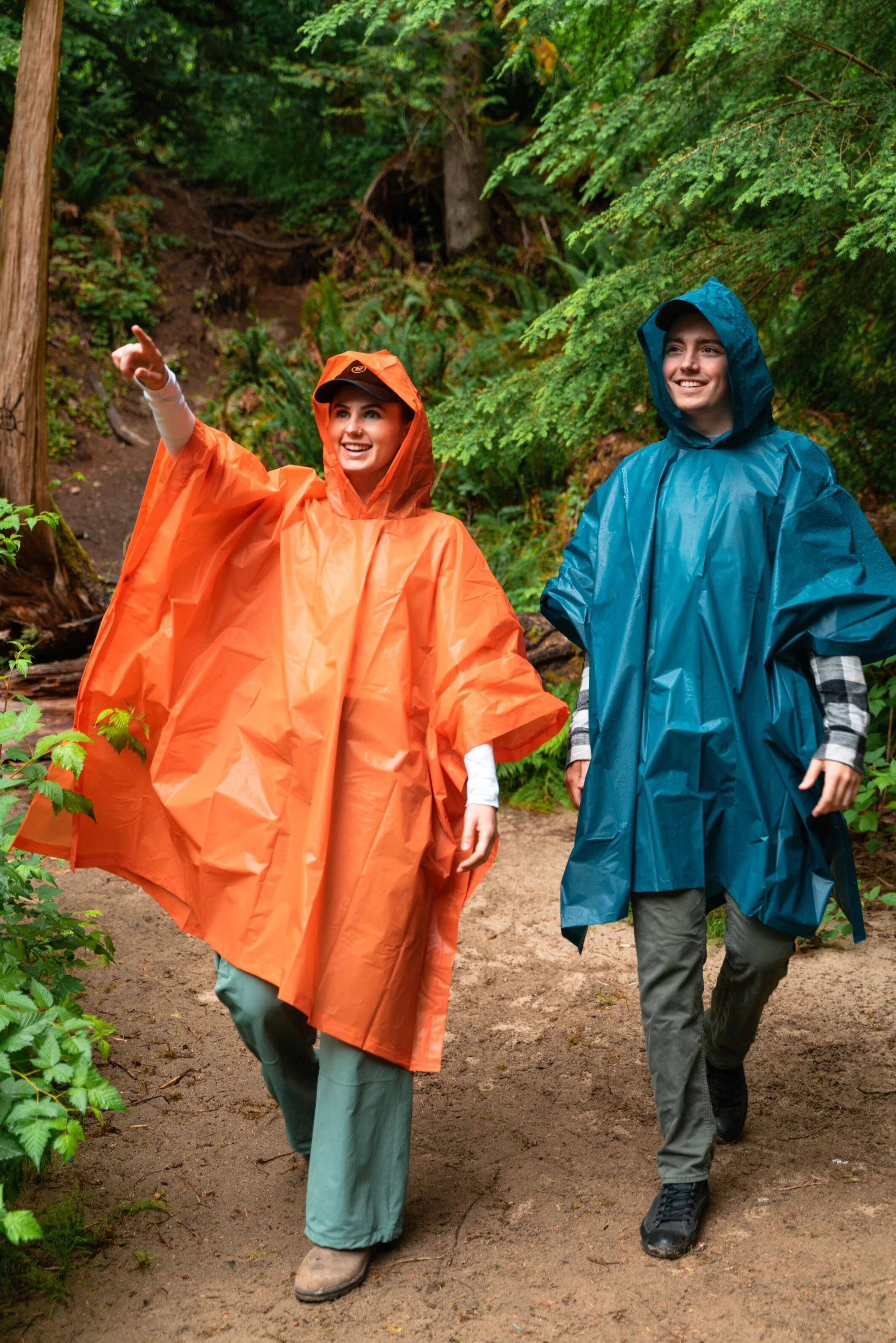Coghlan's Rain Poncho in Blaze Orange