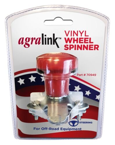 Vinyl Wheel Spinner in Red