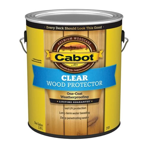 Clear Wood Protector - 1 Gallon