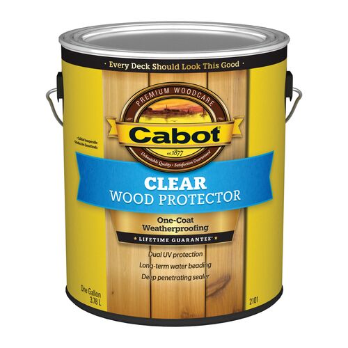 Clear Wood Protector - 1 Gallon