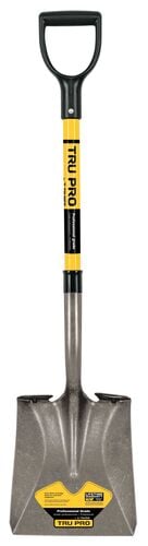 D-Handle Pro Square Point Shovel