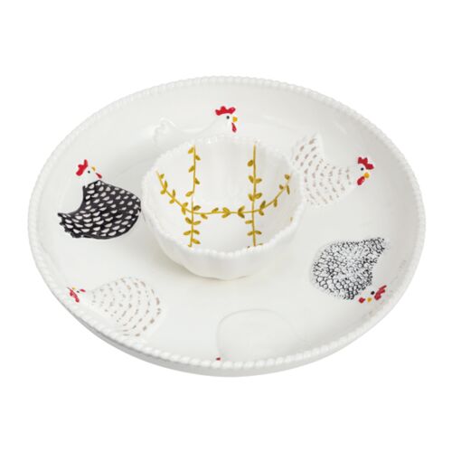 Rooster Chip and Dip Set