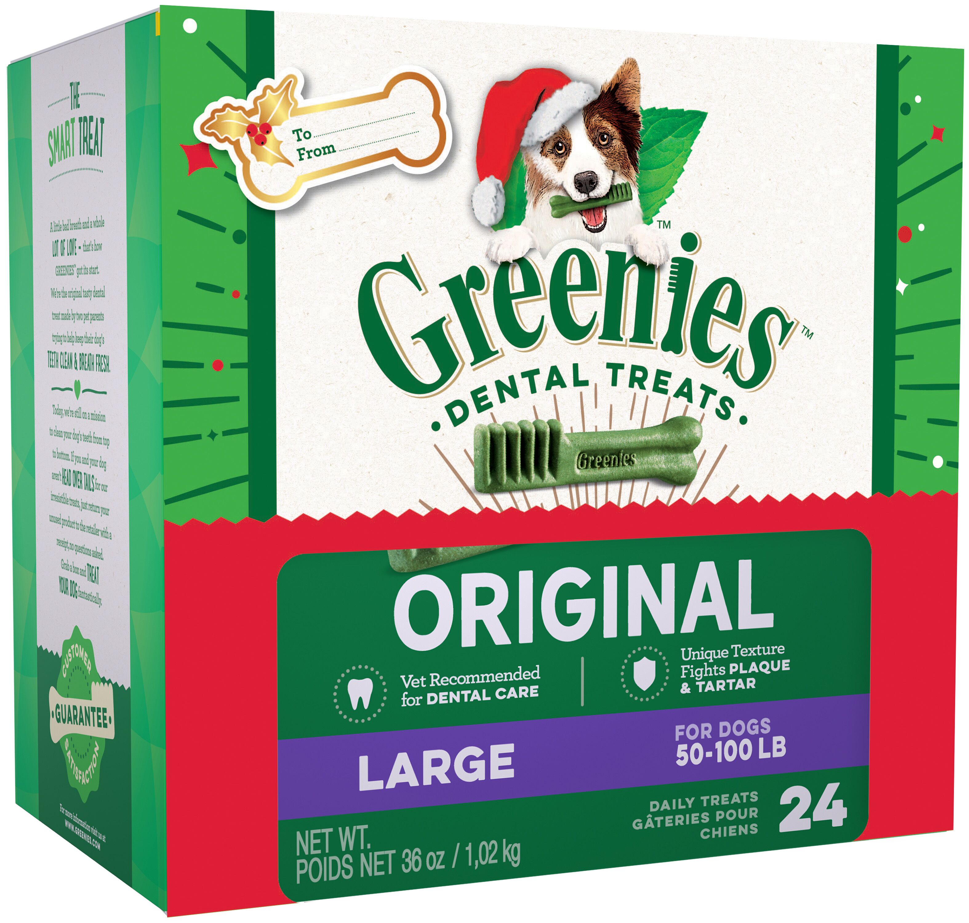 Original Flavored Large Dental Dog Treats