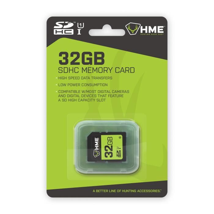 HME 32GB Micro SD Memory Card