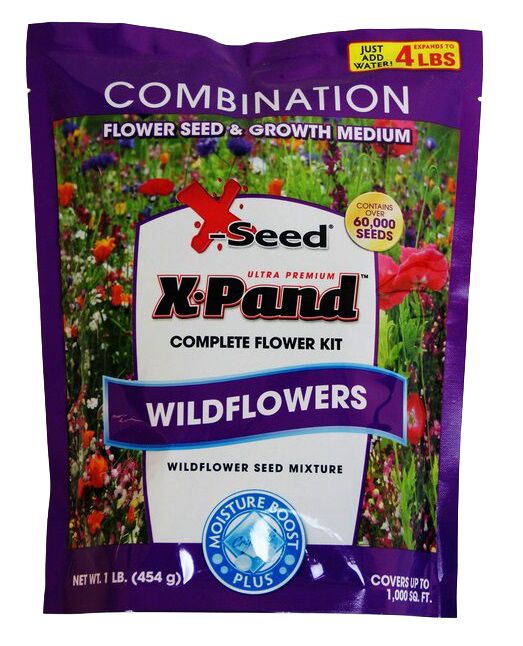 X-Seed X-Pand Ultra Wildflower Combination Seed Mix - 1 Lb
