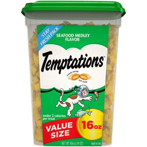 Classic Treats for Cats Seafood Medley Flavor - 16 oz