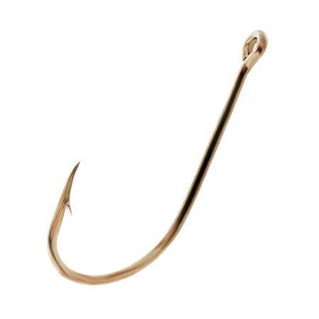 Plain Shank Straight Eye Offset Hooks