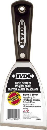 3" Stiff Chisel Edge Putty Knife/Scraper