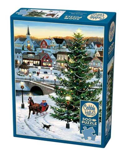 Village Tree Jigsaw Puzzle - 500 Piece
