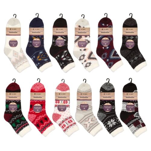 Women's Winter Aloe Cabin Socks - Assorted