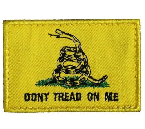 Don't Tread On Me Flag Patch