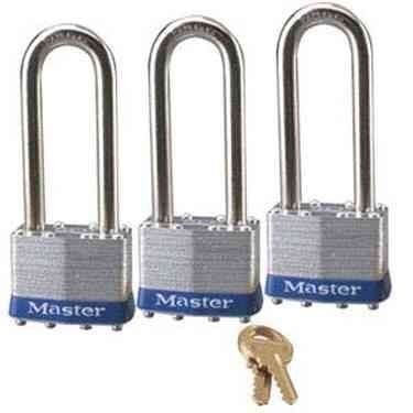 Dual Locking Lever Laminated Padlock