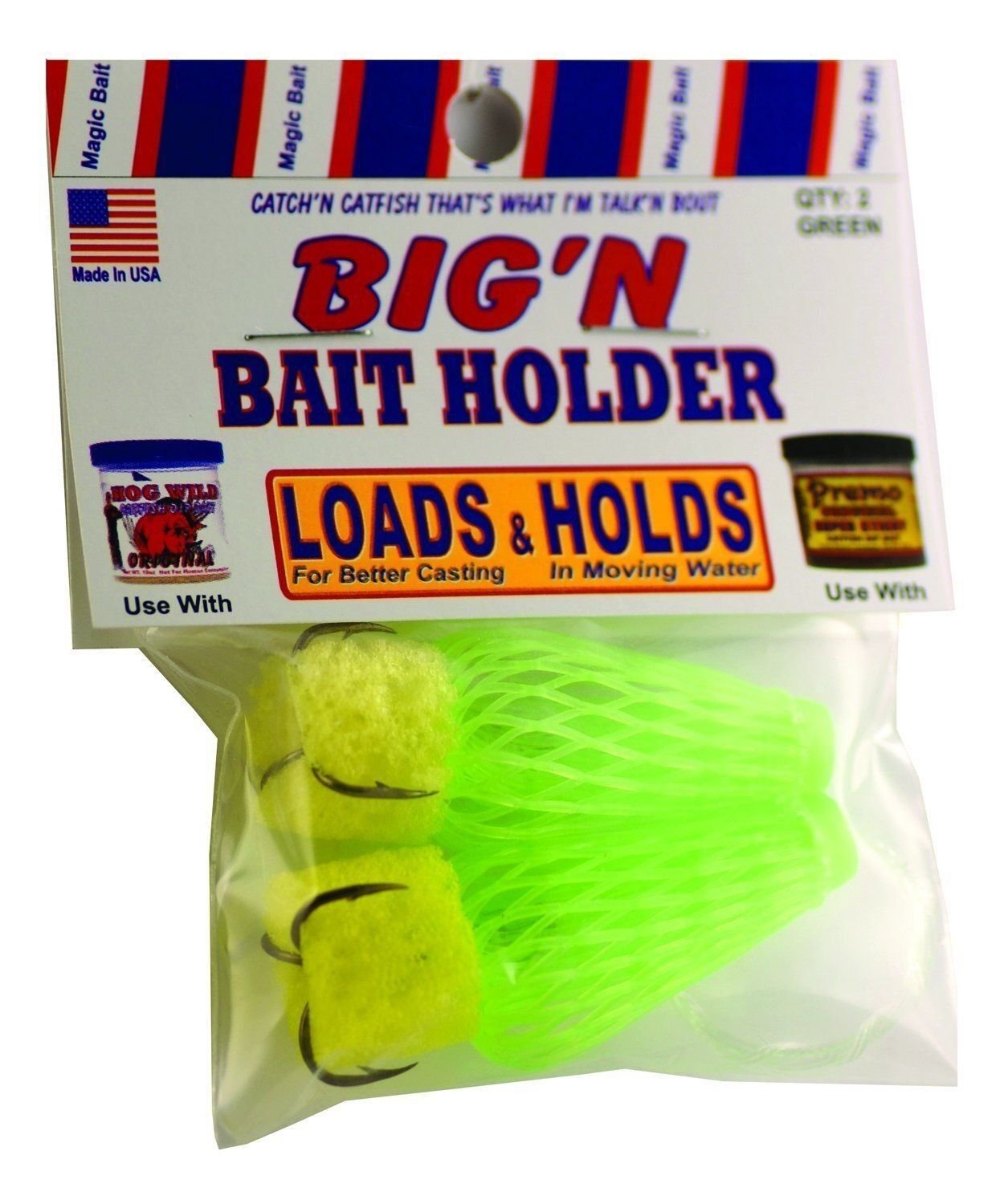 Amo Magic 48-93 Big 'n Baitholder - Perfetto Per Esche Vivo E Grandi Prede (Pesca A Fondo, Carpfishing)