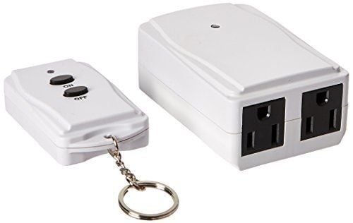 Two Outlet Plug In Indoor Remote Control