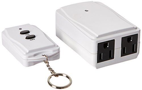 Two Outlet Plug In Indoor Remote Control
