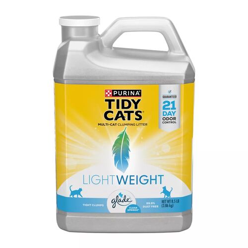 Lightweight with Glade Multi-Cat Clumping Cat Litter - 8.5 Lb