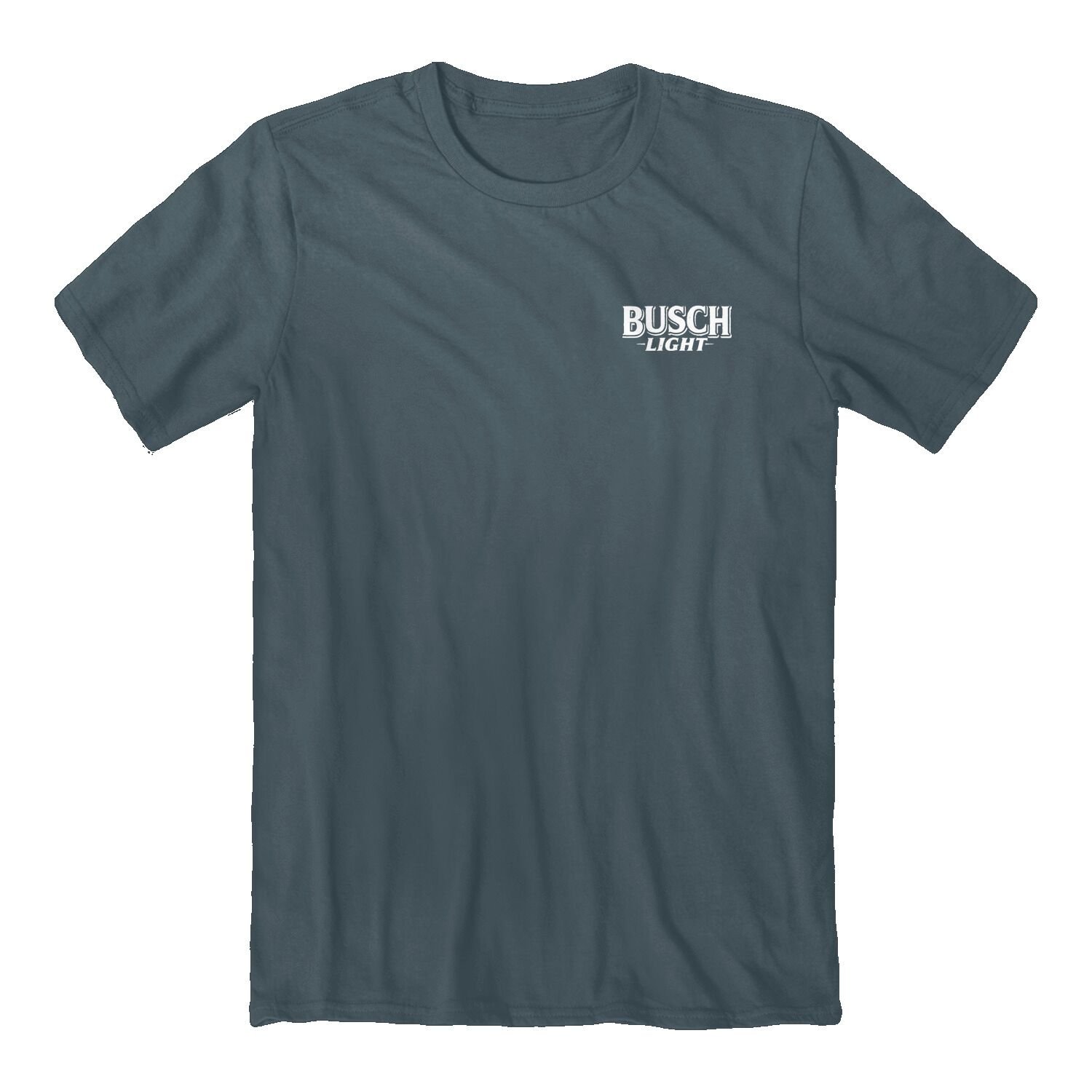 Men's Red, White & Busch Short Sleeve Graphic T-Shirt