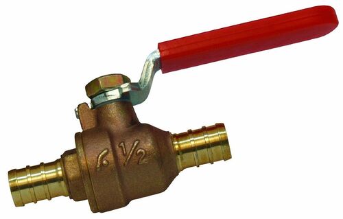 1/2" x 1/2" PEX x PEX Brass Valve