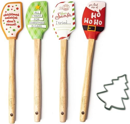 Christmas Spatula Cookie Cutter Set - Assorted