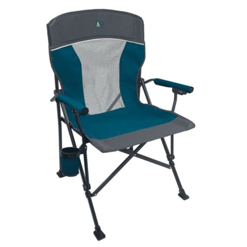 Alpha Ventback Hardarm Chair in Teal