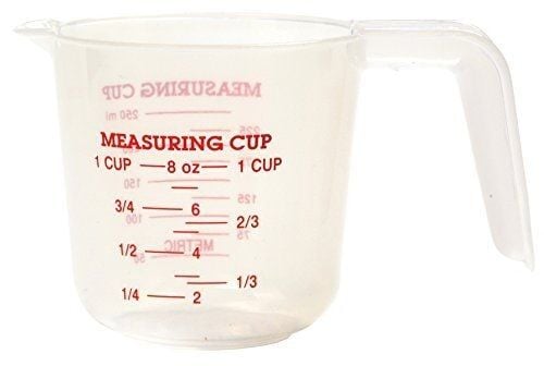 1-Cup Plastic Measuring Cup