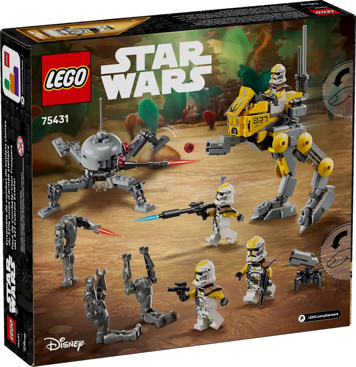 ハーディ！ LEGO Star Wars 327th Star Corp Battle Pack