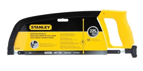 Rubber Grip Solid Frame Hacksaw