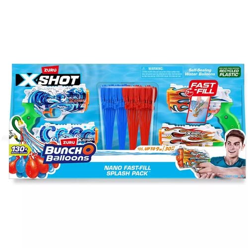 X-Shot Nano Splash Pack