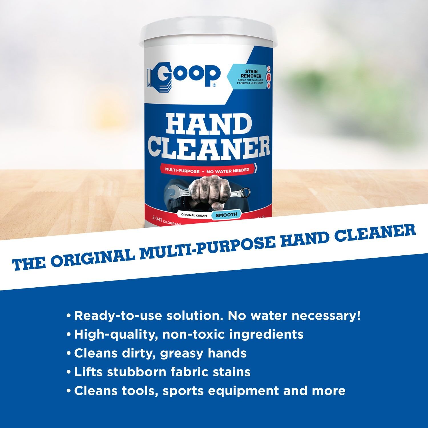 Goop Multi-Purpose Hand Cleaner - 4.5 lb