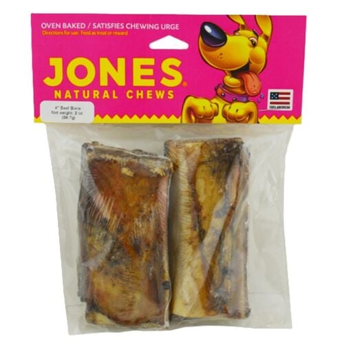 Rib Beef Bone Chew for Dogs - 4-Pack