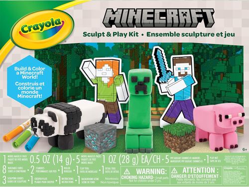 Minecraft Sculpt & Play Craft Kit