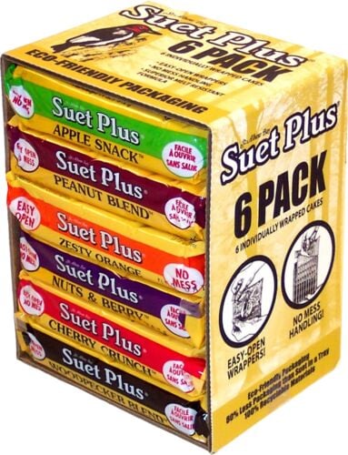 Suet Plus Variety Suet Cakes - 6 Pack