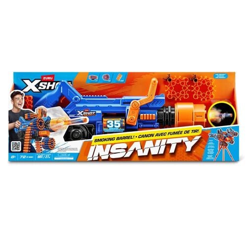 XSHOT Insanity Smoking Barrel Toy Dart Blaster