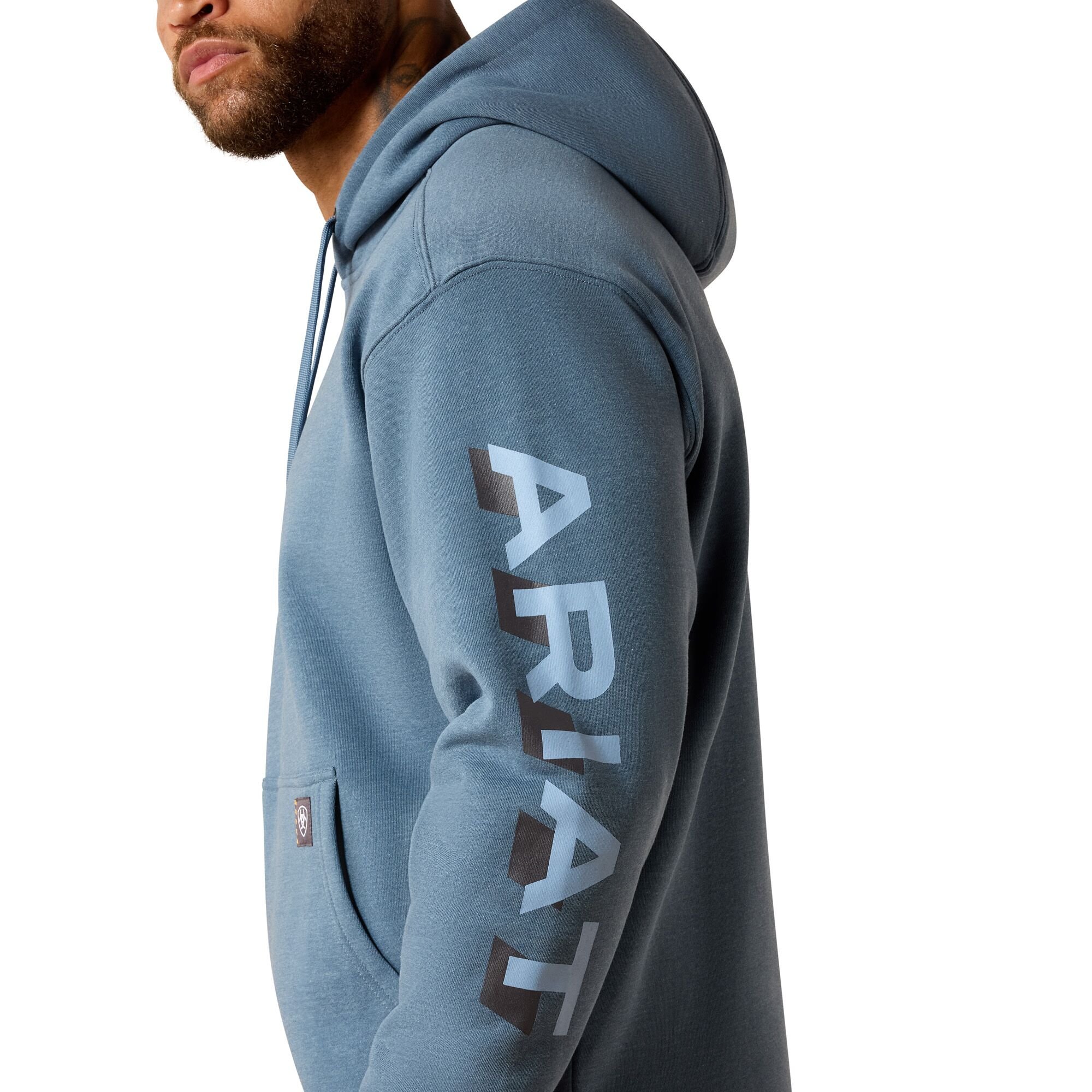 Men's Rebar Lightweight Logo Hoodie