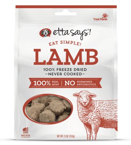 Freeze Dried Lamb Dog Treat - 2.5 oz