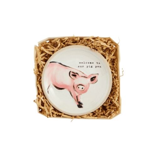 Farm Pig Tidbit Dish