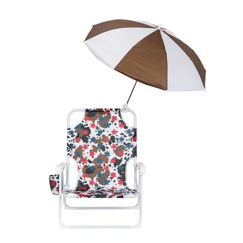 Americana Cowhide Kids Folding Chair