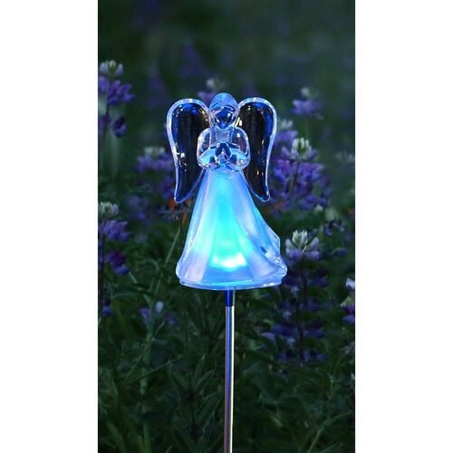 Solar Powered Angel Garden Stake