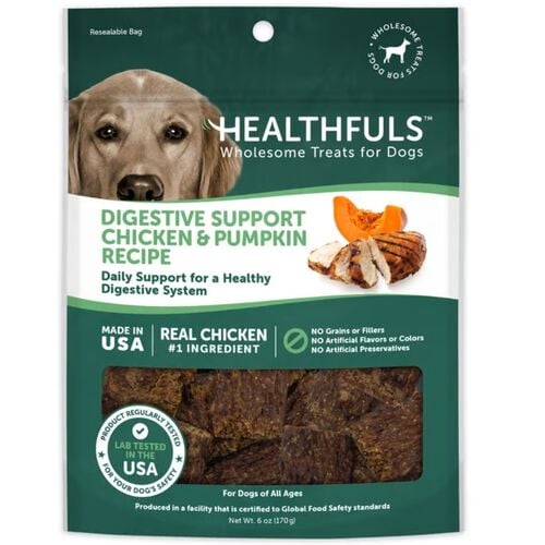 Digestive Support Chicken & Pumpkin Recipe Dog Treats - 6 oz