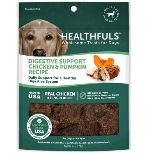 Digestive Support Chicken & Pumpkin Recipe Dog Treats - 6 oz
