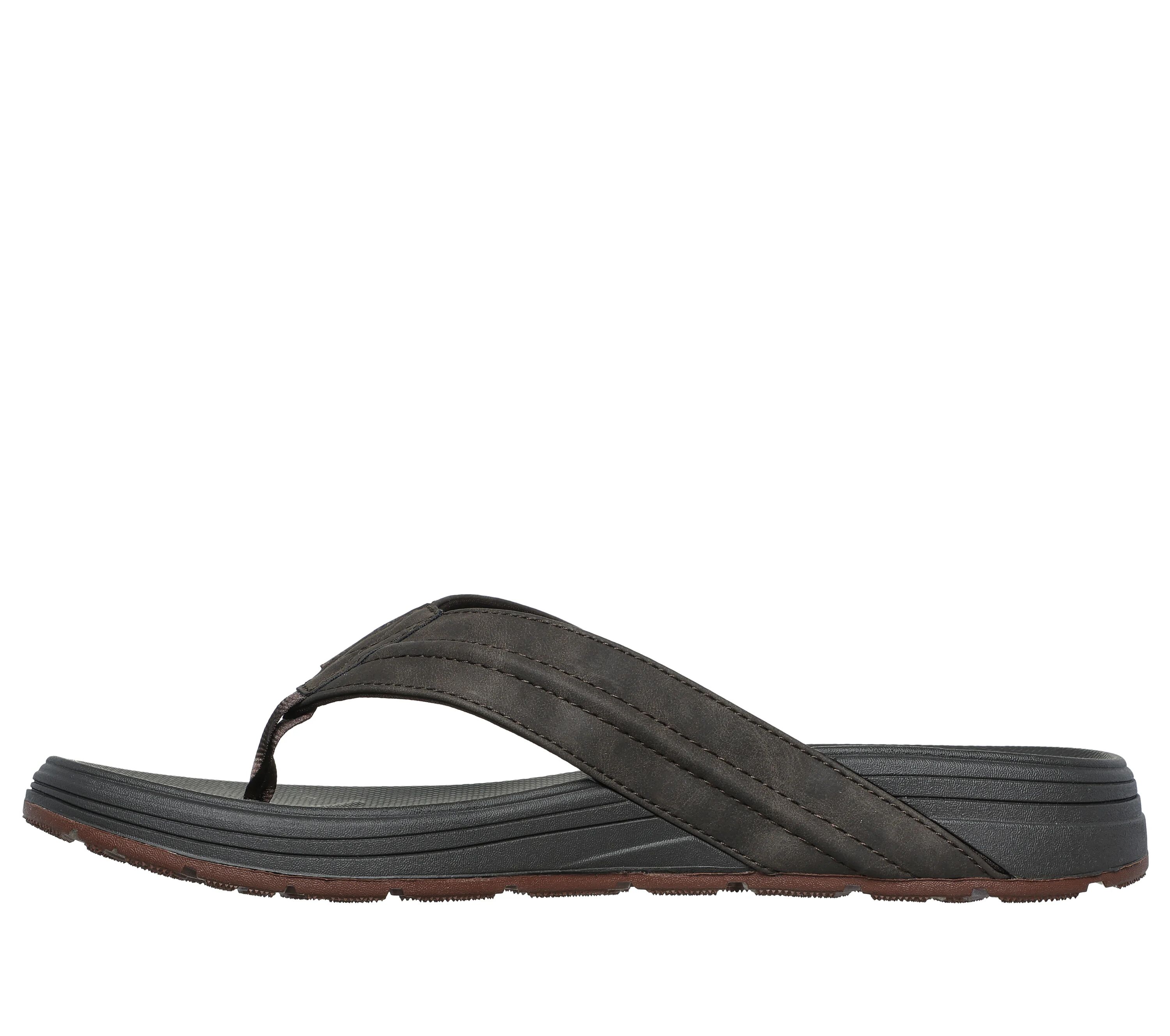 Skechers Men\'s Size 11 Relaxed Fit Patino Marlee Flip Flop Sandals Black 205111 Skechers Men main image 2